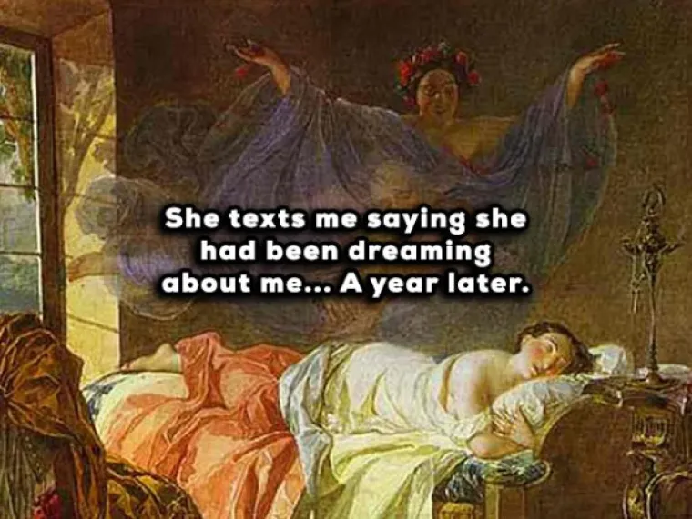 Poslala mi je poruku da me sanjala. Godinu dana nakon prekida...