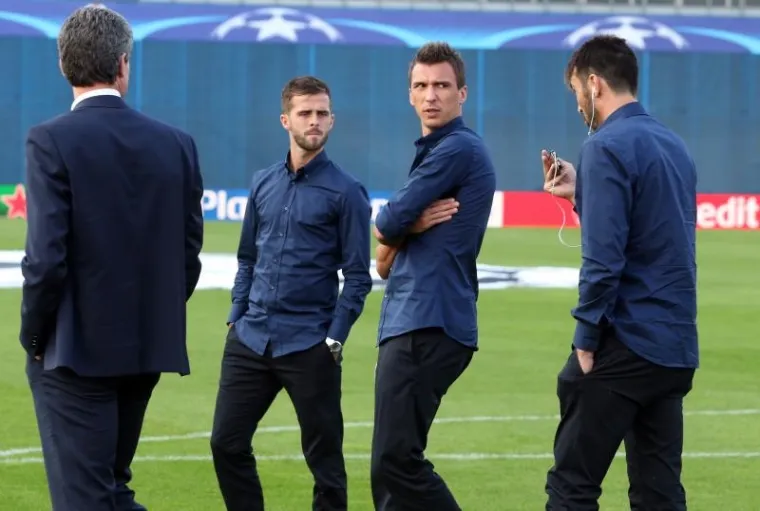 Mario Mandžukić vratio se na stadion na kojem je nedavno igrao za Hrvatsku protiv Turske. Jo&scaron; uvijek se ne zna hoće li susret protiv Dinama započeti od prve minute.