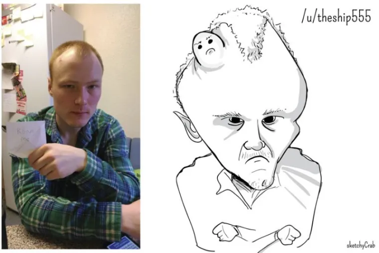 POSLALI MU SVOJE SLIKE, A ON IH BRUTALNO UNI&Scaron;TIO: S ovim karikaturistom nema &scaron;ale