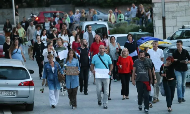 Veliki prosvjedni mar&scaron; Splićana protiv nasilja nad ženama