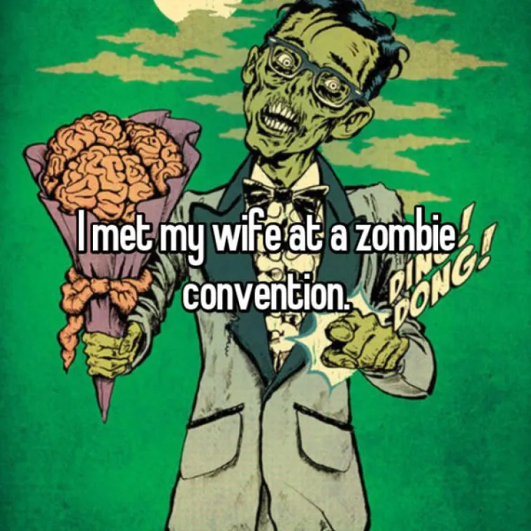 Svoju sam ženu upoznao na zombi-konvenciji