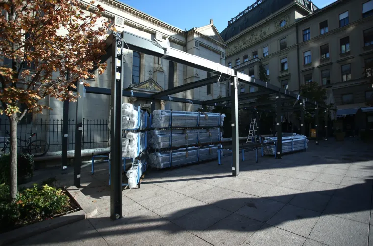 'Instalacija' na Cvjetnom trgu