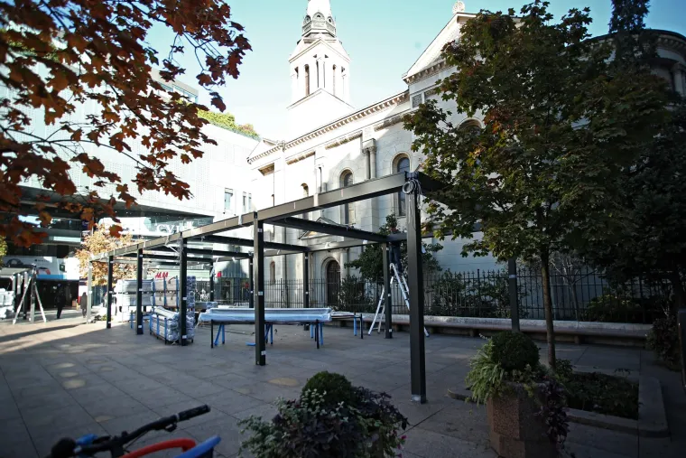 'Instalacija' na Cvjetnom trgu