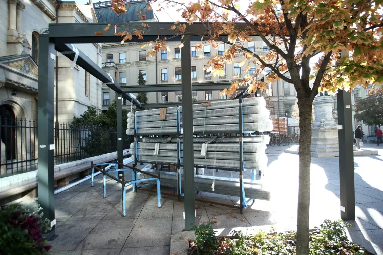 'Instalacija' na Cvjetnom trgu