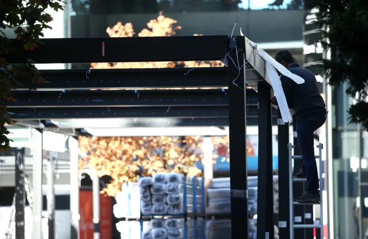 'Instalacija' na Cvjetnom trgu