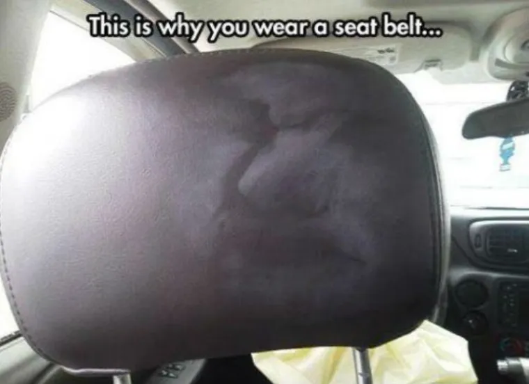 Evo za&scaron;to uvijek treba vezati pojas...