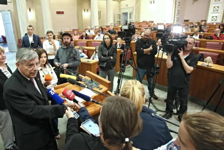 Dan otvorenih vrata manifestacija je koja se u Saboru održava od 2013. dva puta godi&scaron;nje - uz Dan Hrvatskoga sabora, 30. svibnja te uz blagdan 8. listopada, Dana neovisnosti Republike Hrvatske.