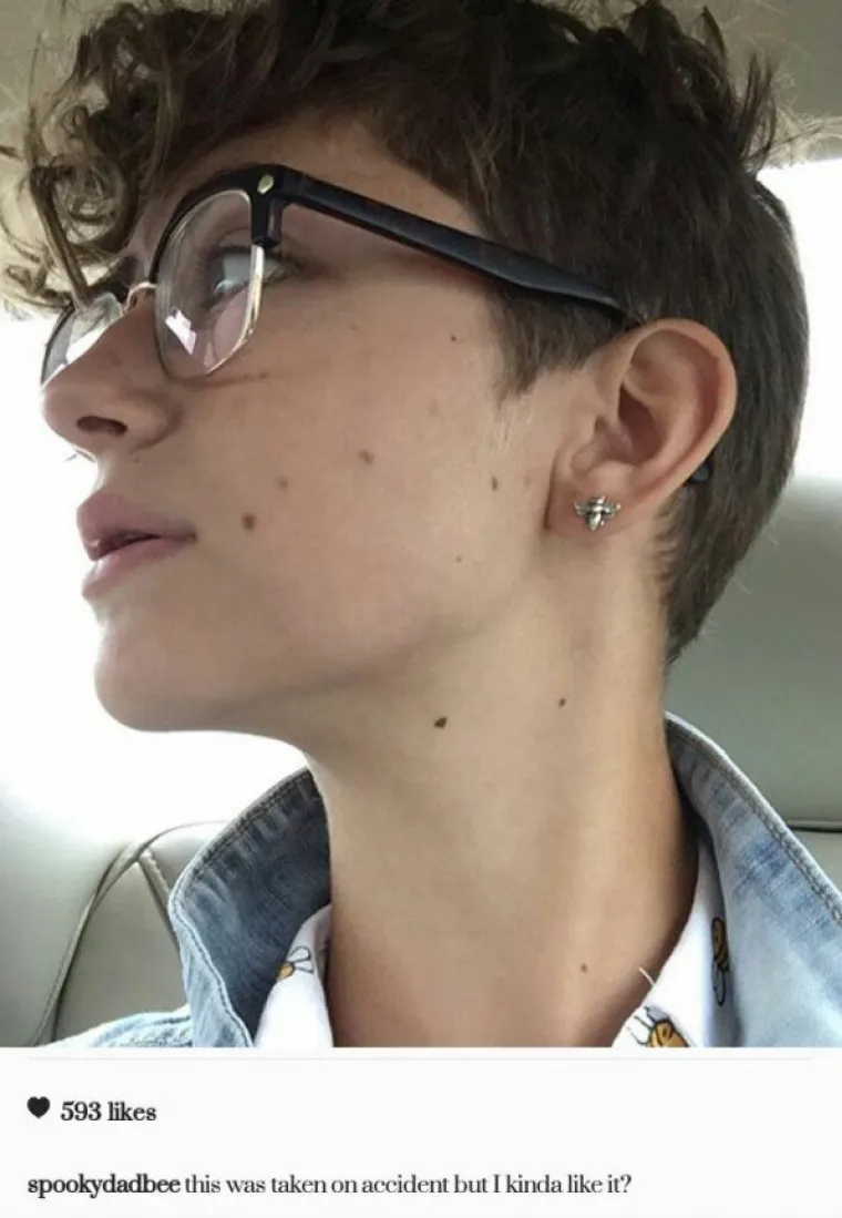 Kaže da je slika nastala sasvim slučajno, bez previše objašnjenja.