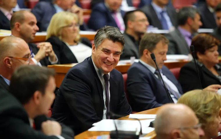 Zoran Milanović u Saboru