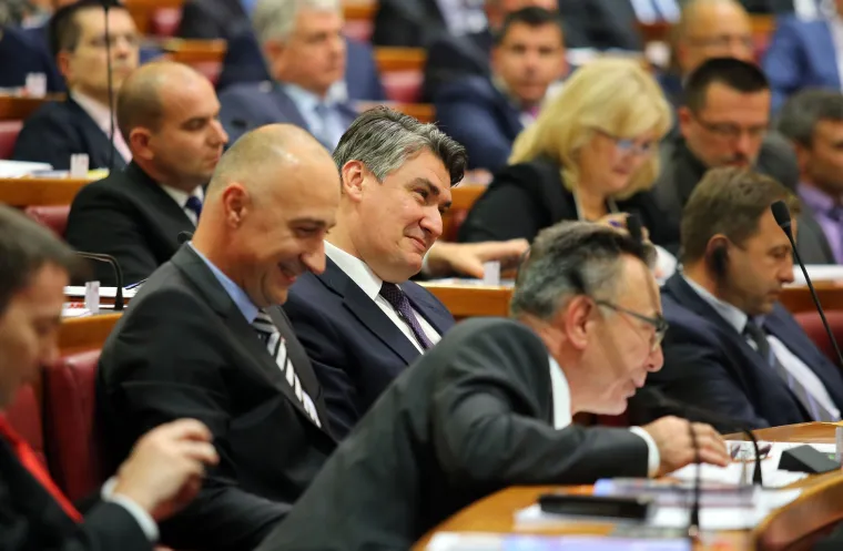 Zoran Milanović u Saboru