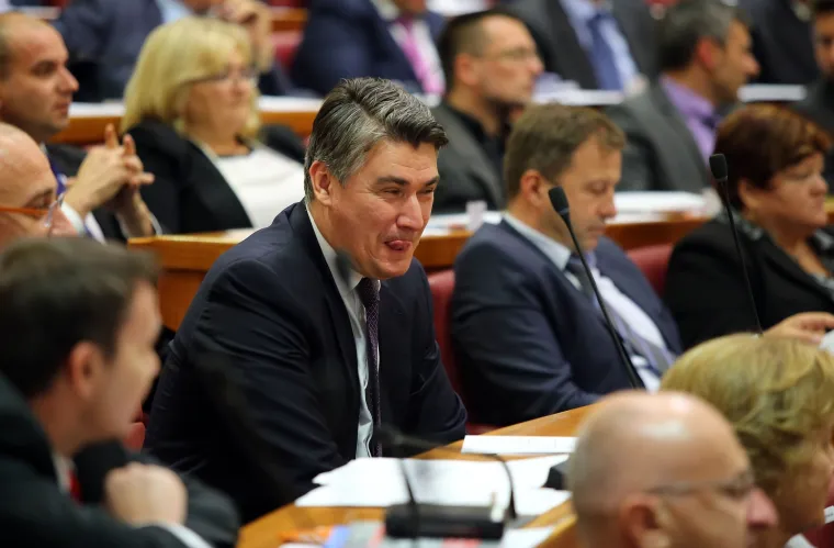 Zoran Milanović u Saboru