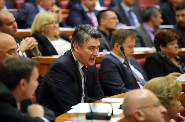 Zoran Milanović u Saboru