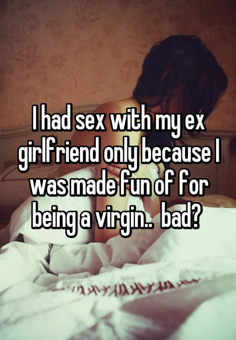 Poseksao sam se s biv&scaron;om samo zato &scaron;to su me ismijavali da sam djevac.