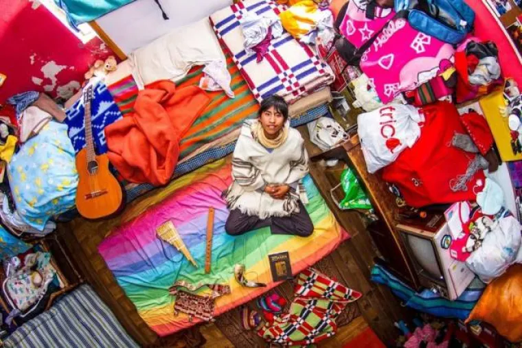 Marcello je učenik srednje škole iz Bolivije.