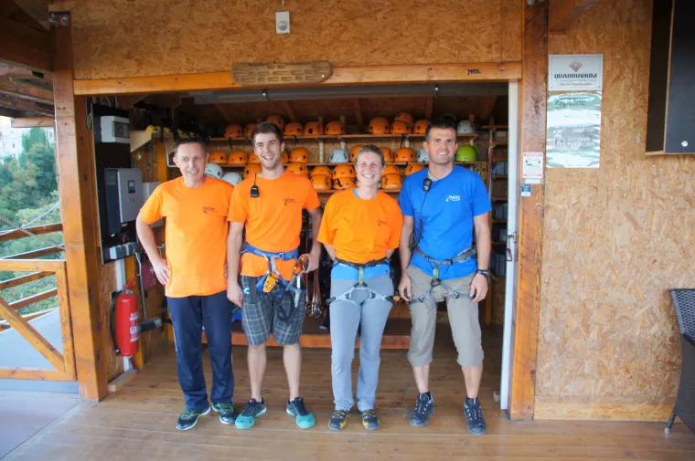 Prava ruta: zip lineom preko Pazinske jame