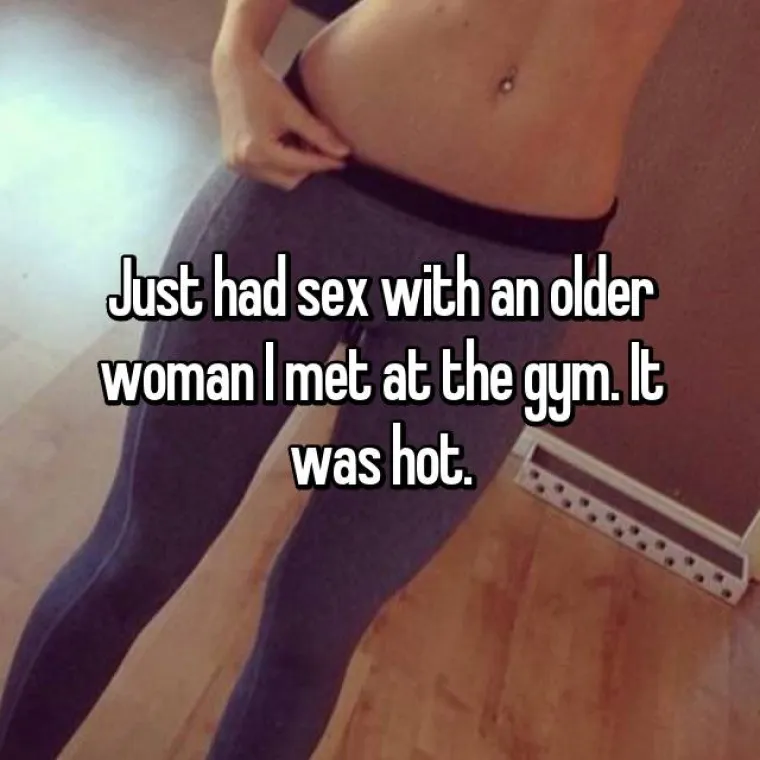 Upravo sam se poseksao sa starijom ženom i bilo je opako