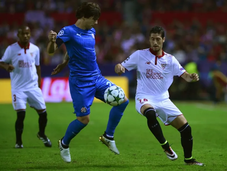 OSJETITE DA&Scaron;AK ATMOSFERE: Ovako je izgledala borba Seville i Dinama na Sanchez-Pizjuanu