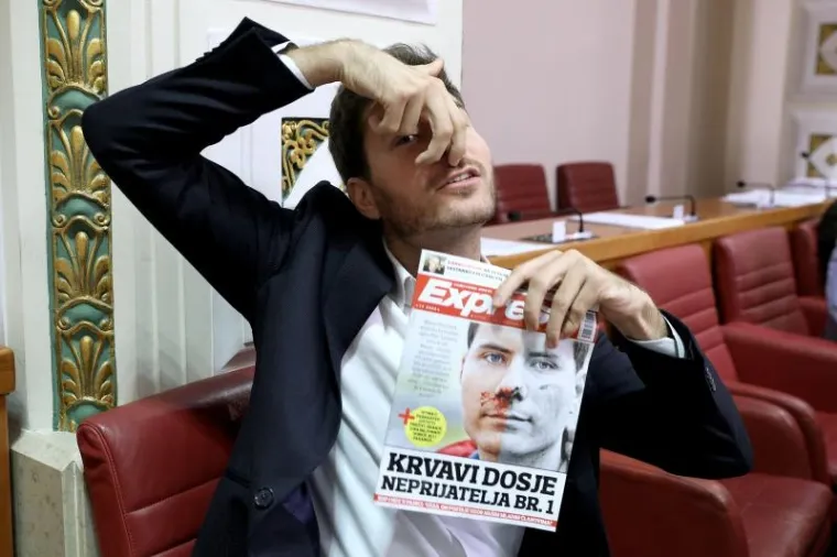 NAPRAVIO SHOW IAKO NIJE ZA GOVORNICOM: Pernar je imao 'dobar' razlog za&scaron;to se kreveljio u Saboru