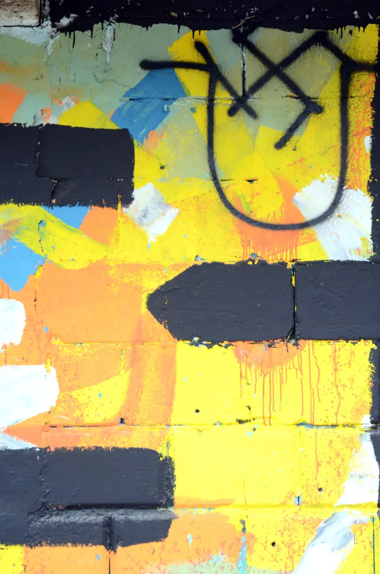 Sisak: Vandali neprimjerenim natpisima uni&scaron;tili mural nastao na festivalu Re:think