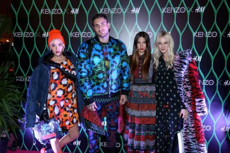 Sinoć je u Zagrebu predstavljena kolekcija francuskog brenda Kenzo u suradnji s H&amp;M-om.
