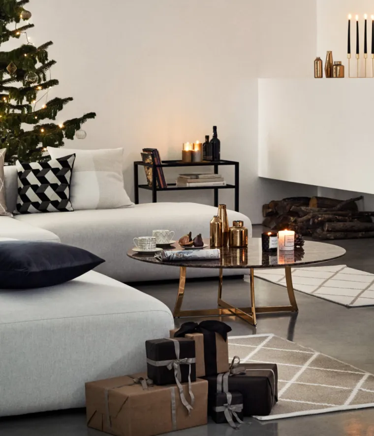 Zlatni moderni detalji obogatit će svaki prostor