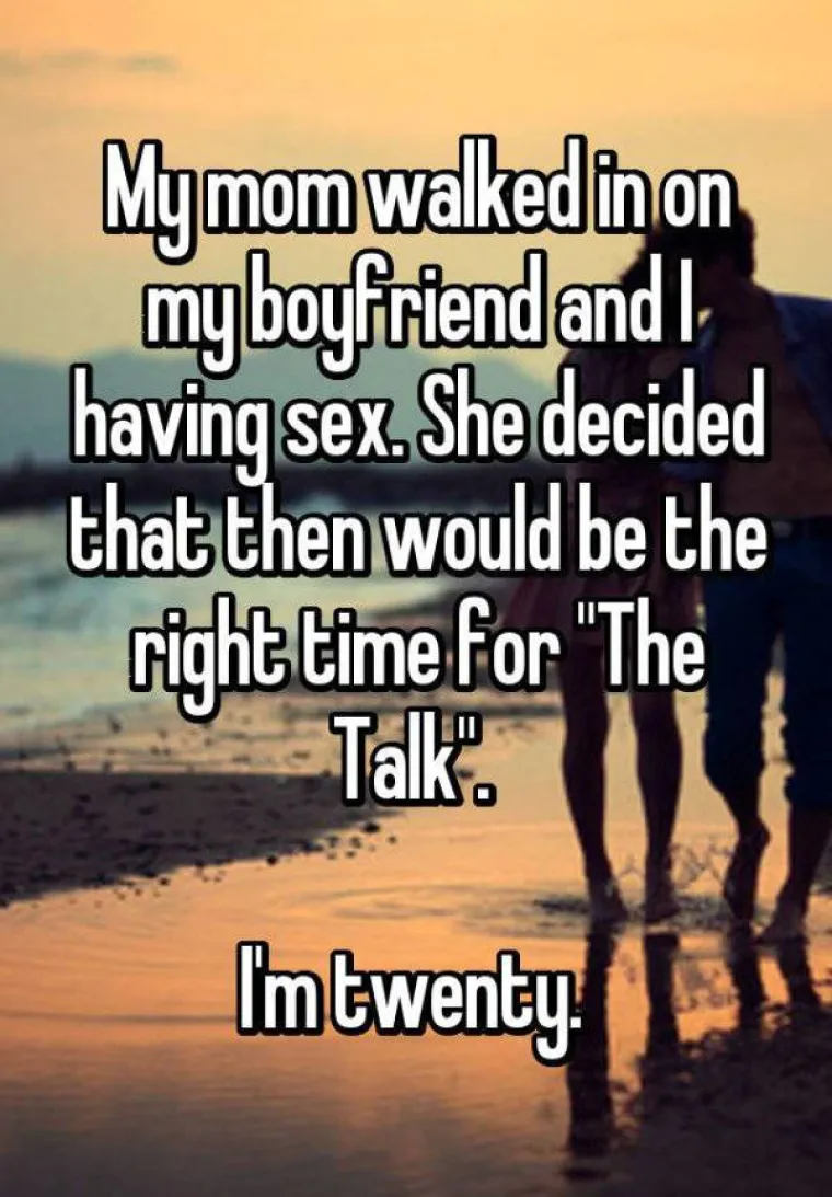 Mama me uhvatila s dečkom i odlučila da je ba&scaron; to idealno vrijeme za onaj razgovor. Imala sam 20 godina