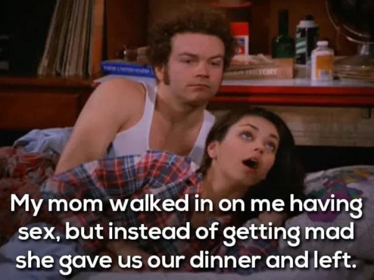 Mama nas je uhvatila kako se seksamo no umjesto da se naljuti, samo nam je poslužila večeru i oti&scaron;la.