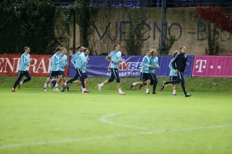 VATRENI ODRADILI TRENING: Hitrec - Kacijan ponovno je bio u znaku - Hrvatske