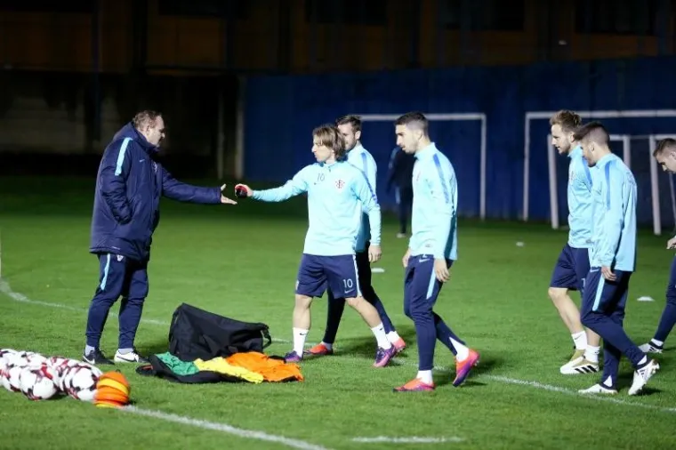 VATRENI ODRADILI TRENING: Hitrec - Kacijan ponovno je bio u znaku - Hrvatske