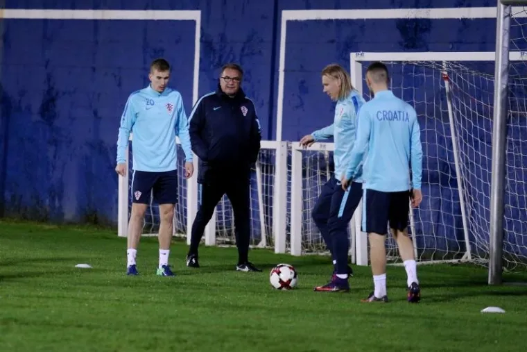 VATRENI ODRADILI TRENING: Hitrec - Kacijan ponovno je bio u znaku - Hrvatske