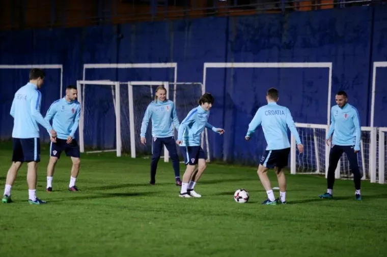 VATRENI ODRADILI TRENING: Hitrec - Kacijan ponovno je bio u znaku - Hrvatske