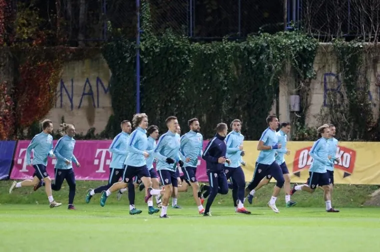 VATRENI ODRADILI TRENING: Hitrec - Kacijan ponovno je bio u znaku - Hrvatske