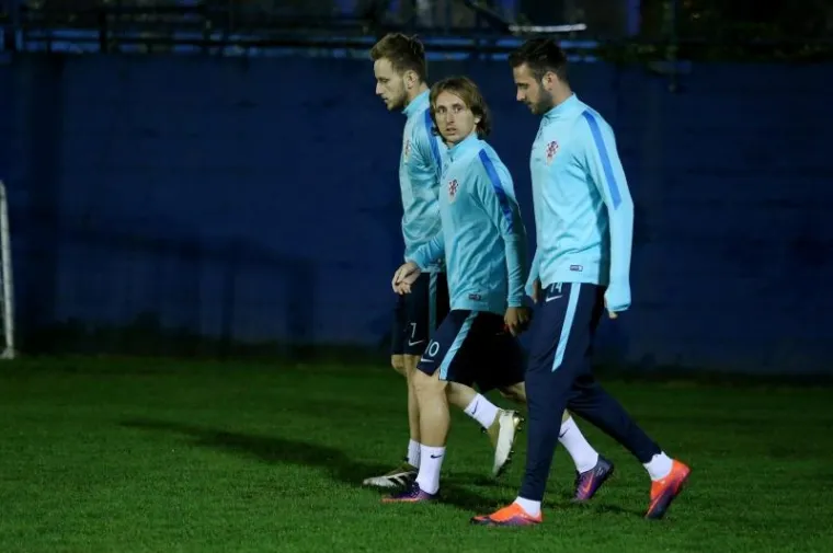 VATRENI ODRADILI TRENING: Hitrec - Kacijan ponovno je bio u znaku - Hrvatske