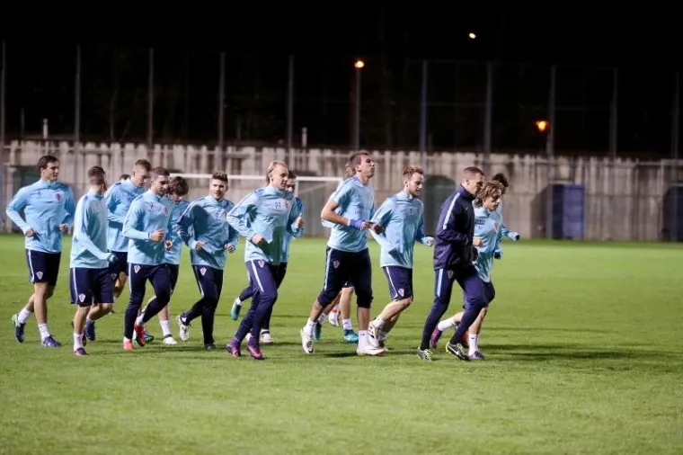 VATRENI ODRADILI TRENING: Hitrec - Kacijan ponovno je bio u znaku - Hrvatske