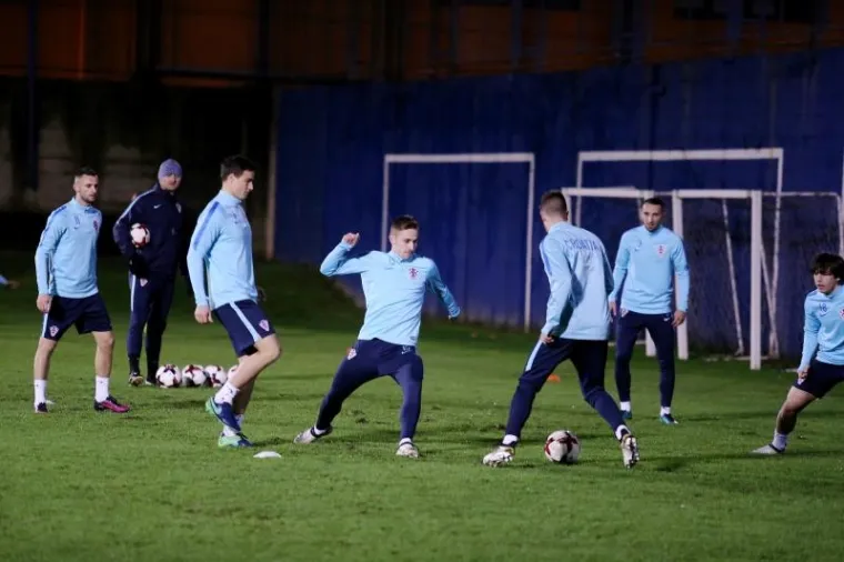 VATRENI ODRADILI TRENING: Hitrec - Kacijan ponovno je bio u znaku - Hrvatske