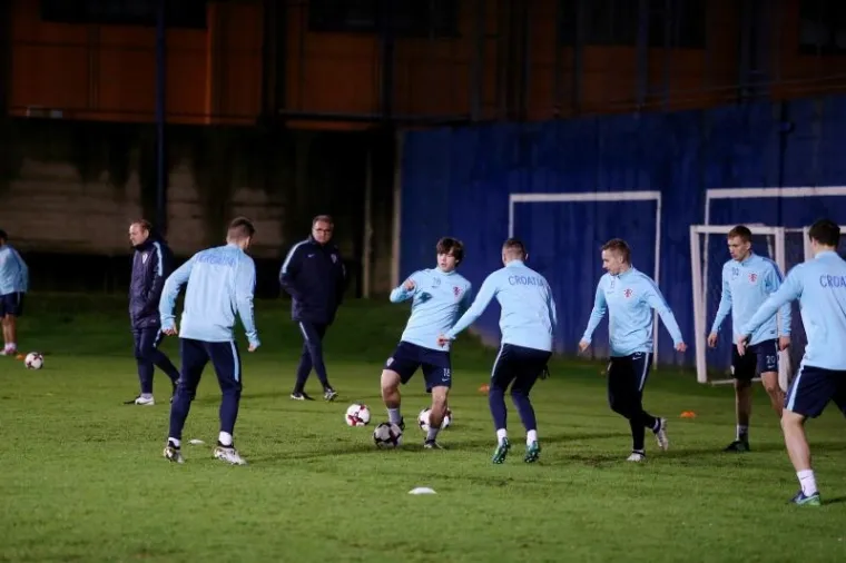 VATRENI ODRADILI TRENING: Hitrec - Kacijan ponovno je bio u znaku - Hrvatske