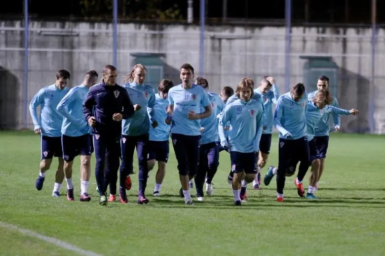VATRENI ODRADILI TRENING: Hitrec - Kacijan ponovno je bio u znaku - Hrvatske