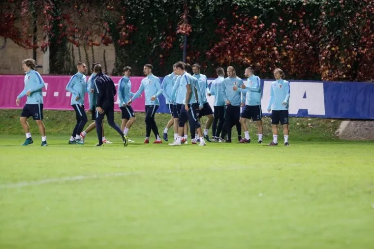 VATRENI ODRADILI TRENING: Hitrec - Kacijan ponovno je bio u znaku - Hrvatske