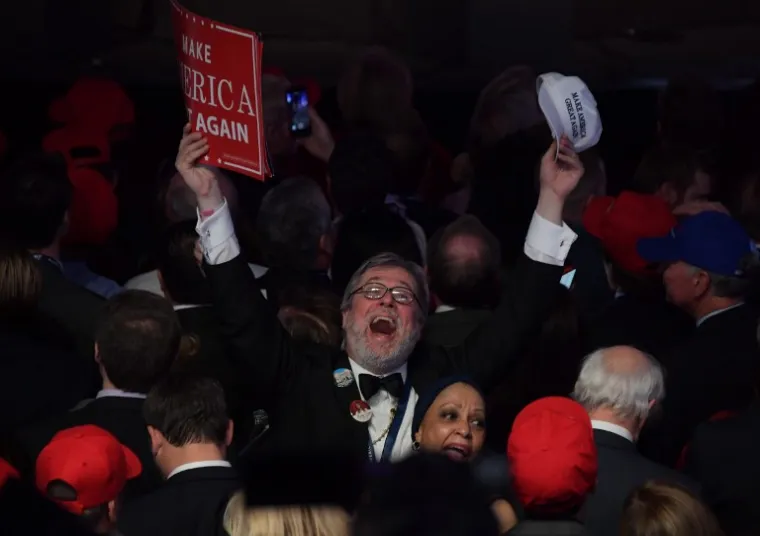 Američka izborna noć u 20 slika