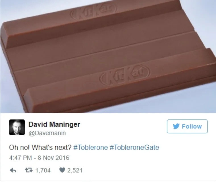 Ako Kit-Kat primjeni isti princip...
