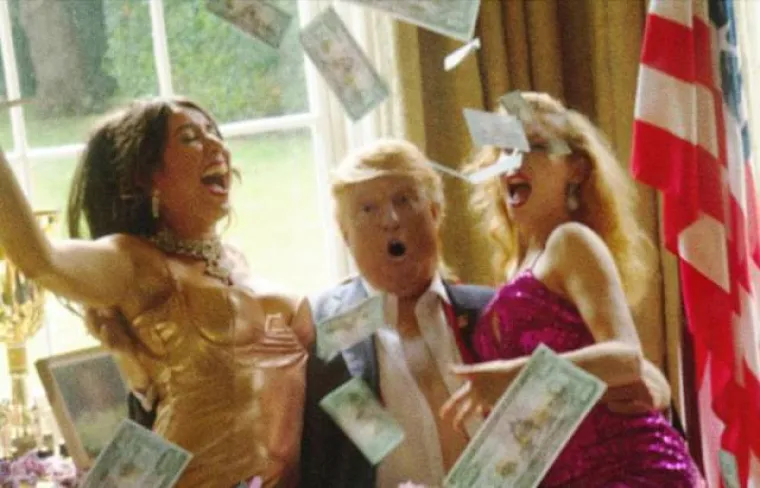 'ŠIRI NOGE, A NE VLADU!' Slikoviti prikaz Trumpovog mandata možda je bliže stvarnosti nego što mislimo