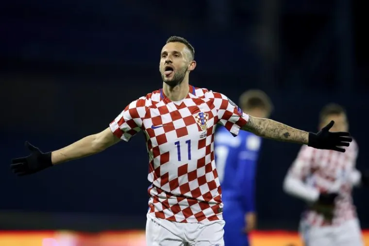 Brozović je u 15. minuti zabio sjajan gol za 1-o Hrvatske. Pred kraj susreta zabio je i drugi za točku na i. Oba su bila sjajna, prave majstorije.