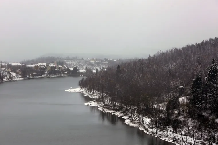 Snježni pokrivač zabijelio Gorski Kotar