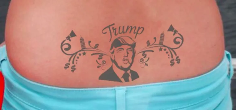 TRUMP LUDNICA SE ŠIRI: Toliko su vjerovali u njega da su unakazili tijelo užasnim tetovažama