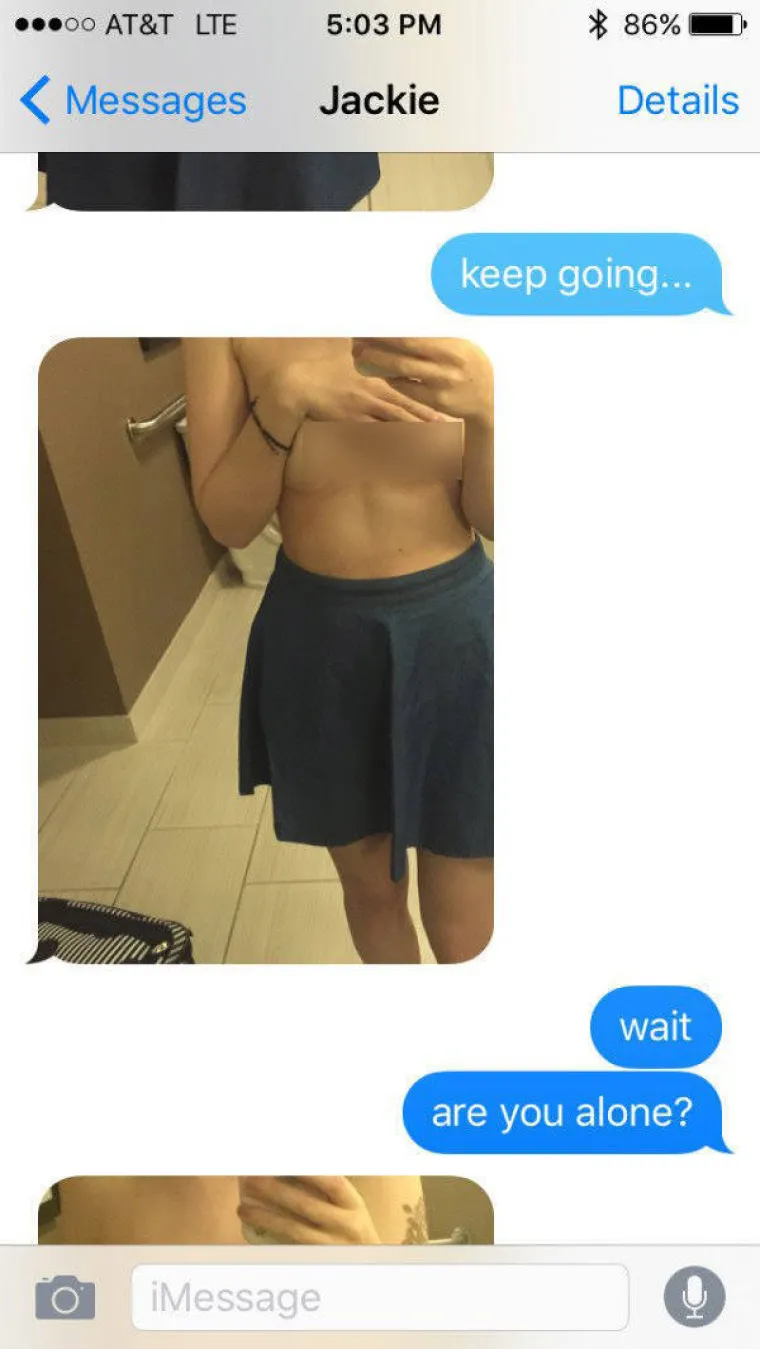 Na drugoj slici koju mu je poslala jo&scaron; se dodatno raskomotila, no suprugu je ne&scaron;to drugo privuklo pozornost.