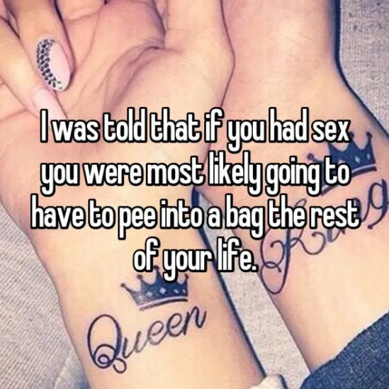 Rekli su mi da ću do kraja života morati mokriti u vrećicu ako se poseksam.
