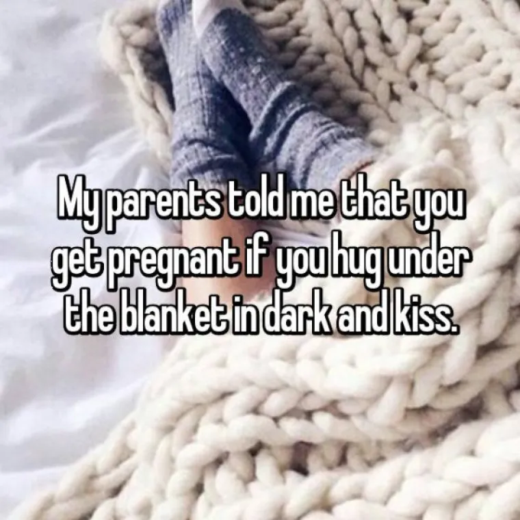 Roditelji su mi rekli da zatrudni&scaron; ako se grli&scaron; i ljubi&scaron; u mraku ispod deke.