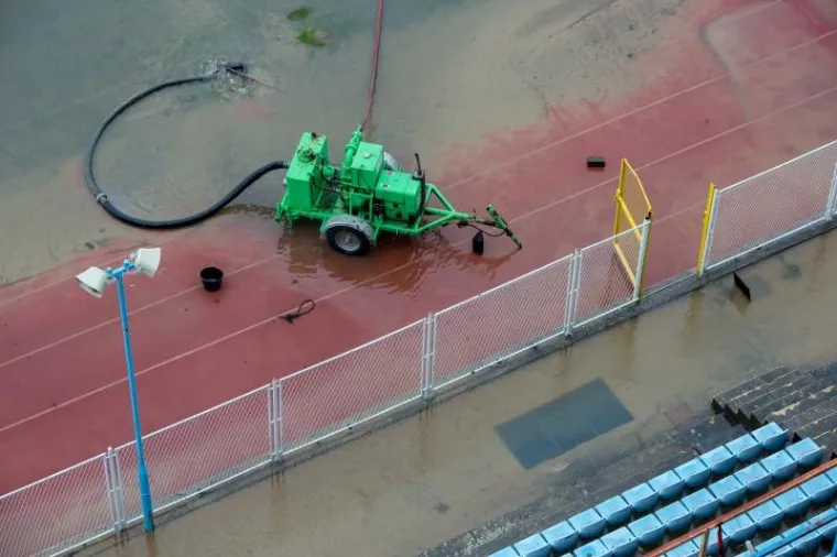 NEMOĆNI PRED SILOM PRIRODE: Ovako je danas izgledala poplavljena Kantrida