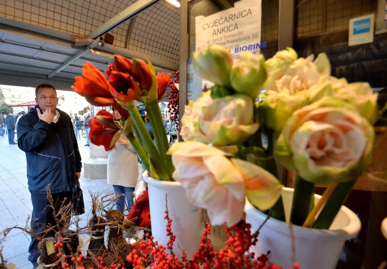 Komunalni redar obilazio cvjećare na Cvjetnom trgu
