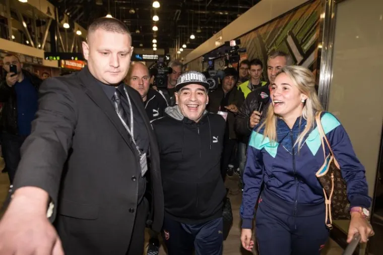 MARADONA U ZAGREBU: Fotografije legende koje govore vi&scaron;e od tisuću riječi